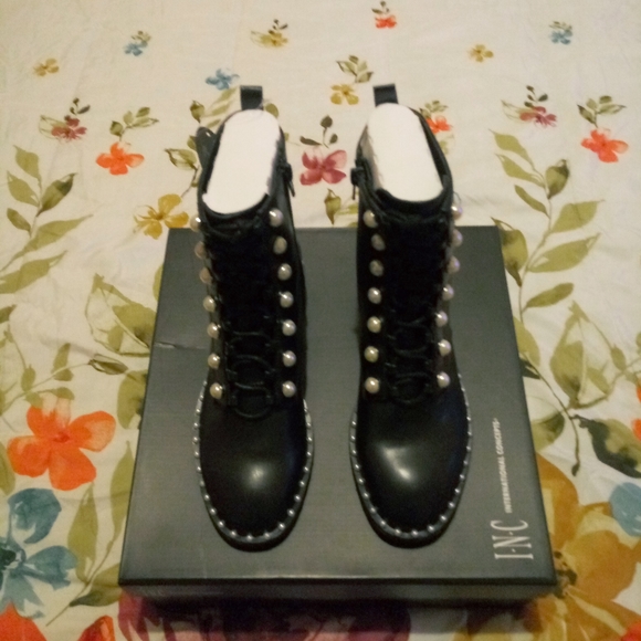 I.N.C Glynee Lace Up Booties - Picture 8 of 11